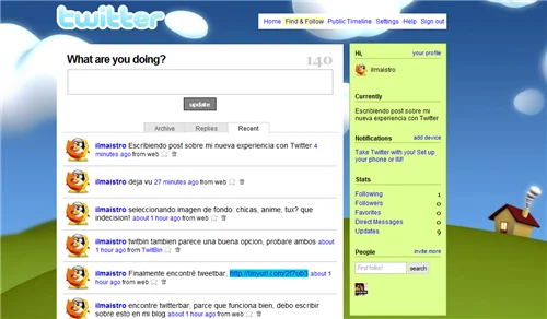 Il maistro Twitter