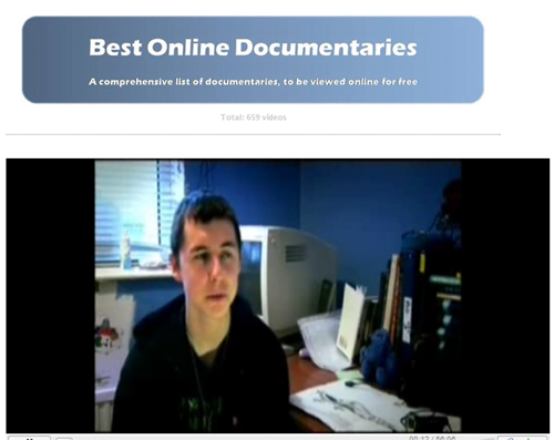 Los mejores documentales en línea