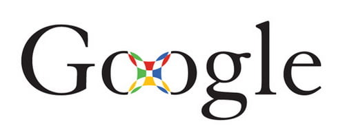 Primera version del logo de google