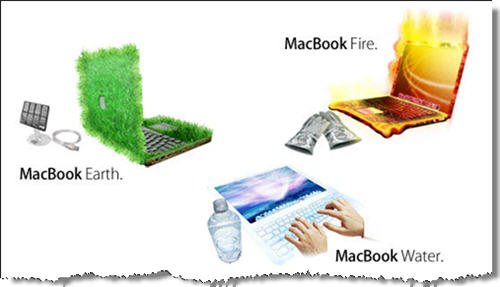 MacBook Agua, Fuego y Tierra