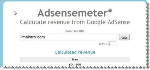 adsensemeter - calcula las ganancias en adsense de otros blogs