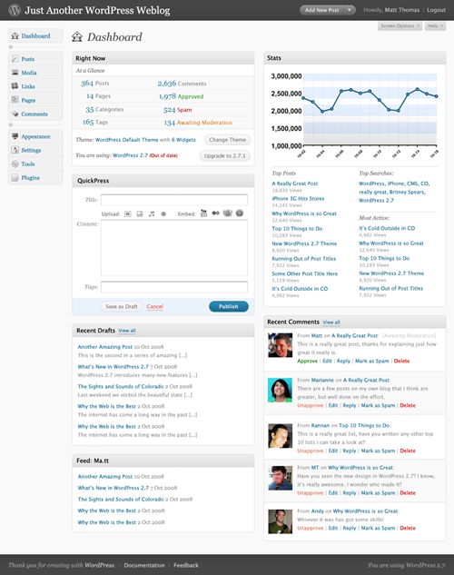 wordpress27-dashboard