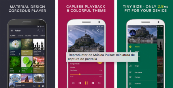 pulsar music player android