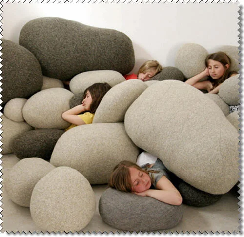 Almohadas de piedra