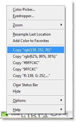 Colorzilla plugin para firefox