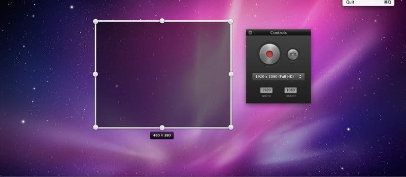 Screeny, software gratuito para capturas de pantalla en video [Mac]