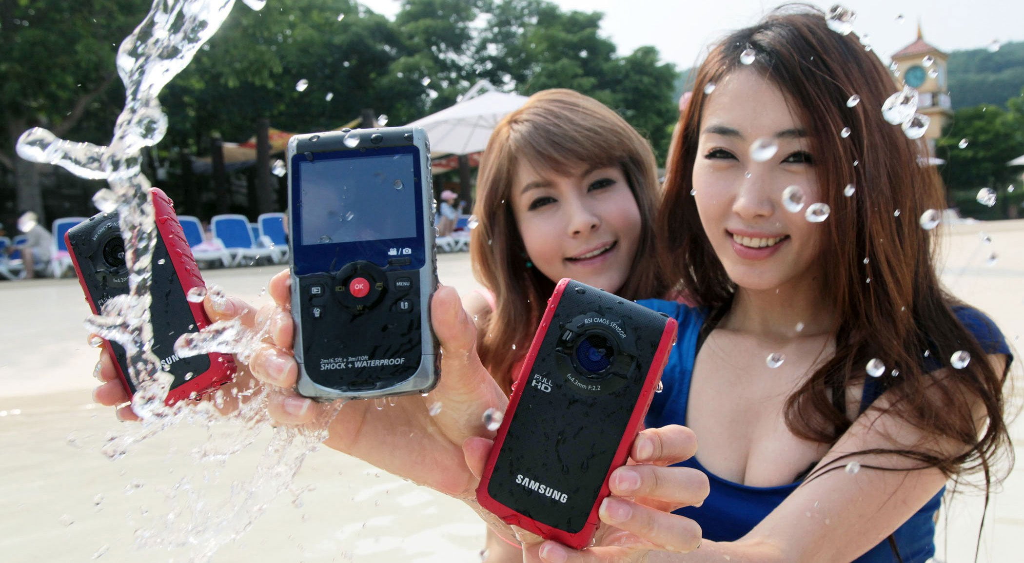 Samsung HMX-W200, videograbadora Full HD sumergible y a prueba de golpes