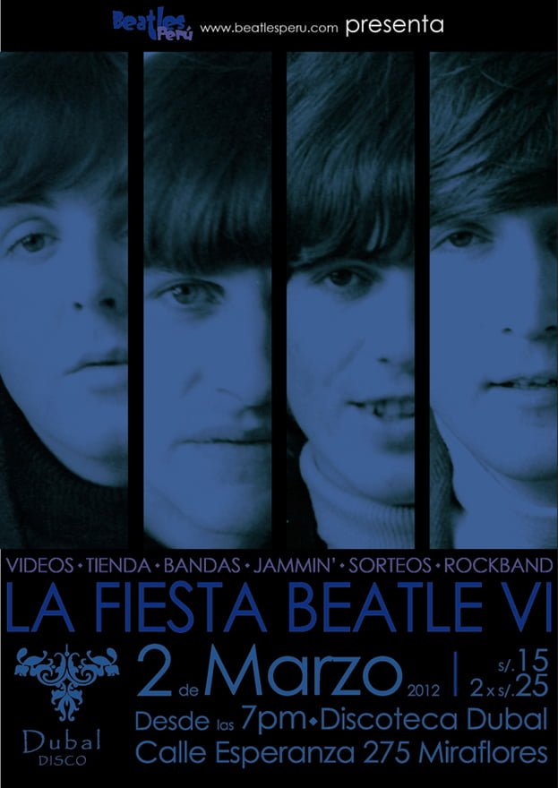 ilmaistro.com regala entradas para La Fiesta Beatle VI!
