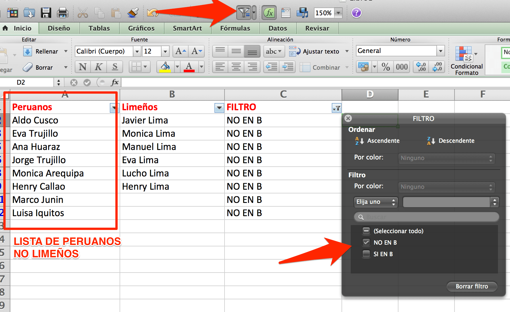 Cómo Comparar Dos Listas En Excel Tip 8039