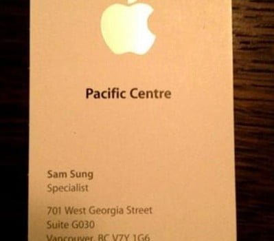 Se llamaba Sam Sung, y trabajaba en Apple