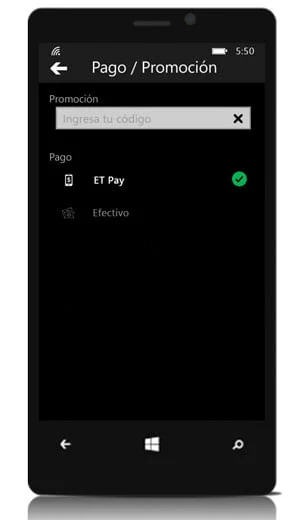 easy taxi pin promocion