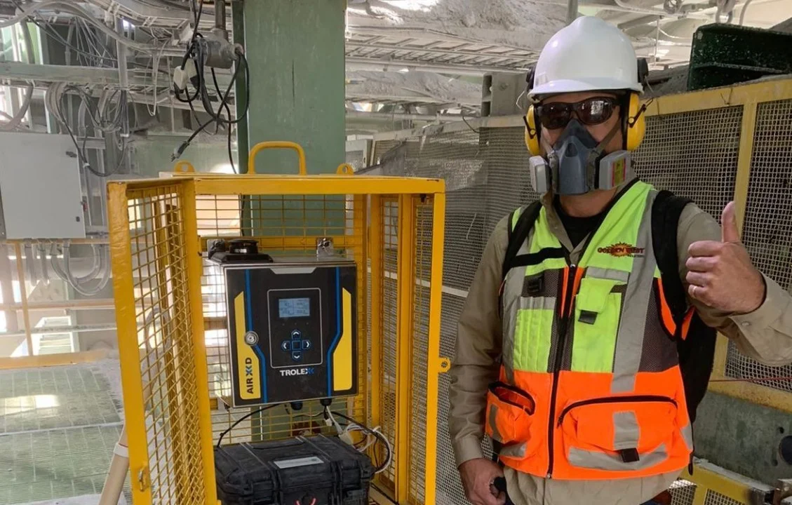 Minería: Monitor de polvo en tiempo real Trolex